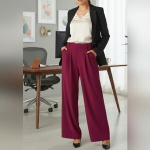 Halara Flex™ High Waisted Wide Leg Waffle Work Pants